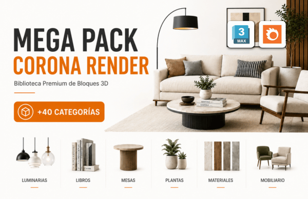 Mega pack Corona Render
